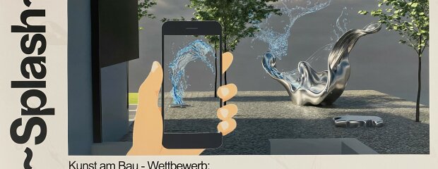 Der Entwurf „Splash“ der Künstlerin Theresa Schubert überzeugte die Jury. Der Entwurf „Splash“ der Künstlerin Theresa Schubert überzeugte die Jury.